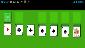 Solitario Clásico juego carta screenshot 2