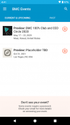 BMC Events App screenshot 2