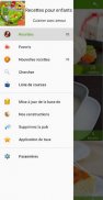 Recettes pour enfants screenshot 3