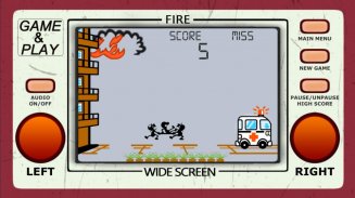 الهروب من الحريق FIRE 80s Arcade Games screenshot 3