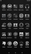 Black,Silver/Grey IconPack v2 screenshot 17