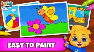 मुलांसाठी रंग खेळ: ड्रॉ, पेंट screenshot 2