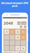 2048 puzzle classico gioco screenshot 1