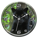 Black Panther Clock Live WP