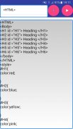 Html Code Editor - Hcode screenshot 0
