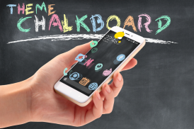 Apolo ChalkBoard - Theme, Icon pack, Wallpaper screenshot 0