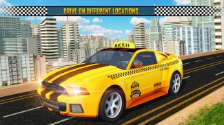 Taxi Simulator : Modern Taxi Games 2021 screenshot 3