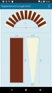 Brick Arch Calculator (Voussoirs) screenshot 3