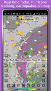 eWeather HD - weather, hurricanes, alerts, radar screenshot 5