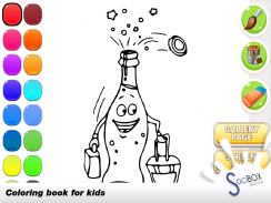 bebida livro para colorir screenshot 3