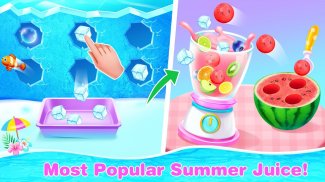 Blendy Juicy Simulation - Kids Summer Drinks screenshot 3