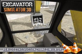 Bagger Kran Simulator 3D screenshot 1