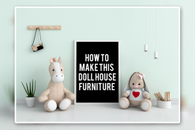 HOW TO MAKE DOLL FURNITURE: Do screenshot 1