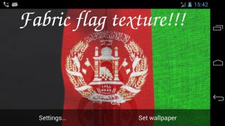 Afghanistan Flag Live Wall screenshot 2