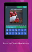 Fruits and vegetables fun word game screenshot 11