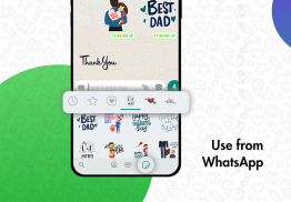 Stickify: Cari & Cipta Pelekat untuk WhatsApp screenshot 0