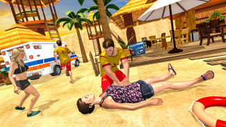 Beach Swimming Pool Game 2023 screenshot 1