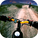 Offroad Bicycle Rider Icon