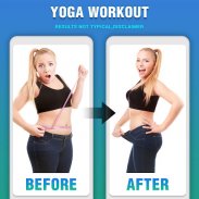 Yoga for Weight Loss - Daily Yoga Workout Plan screenshot 3