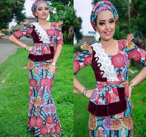 hausa skirt and blouse styles