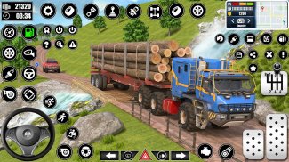 Log Transporter Truck Driving screenshot 2