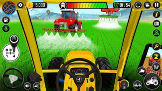Mega Tractor Driving Simulator screenshot 1