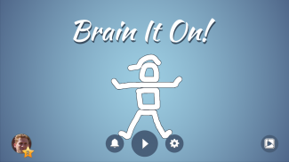 Brain It On! - Physics Puzzles screenshot 1