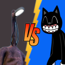 Light Head vs Cartoon Cat Icon