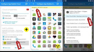 Bubble Cloud Widgets + Folders for phones/tablets screenshot 13