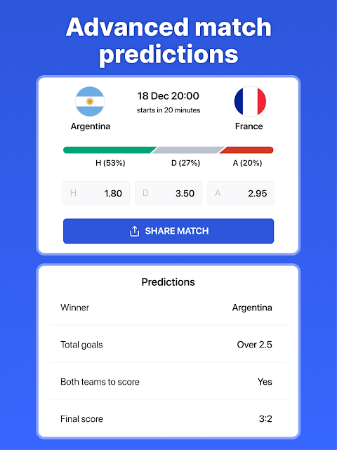 BTTS Betting Tips - Best Daily Soccer Predictions APK für Android  herunterladen