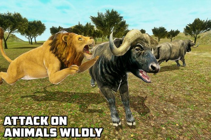 Wild Lion Simulator 2019 City Attack Rampage 10 Download - highly aggressive water buffalo new cover roblox