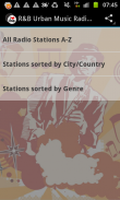 R&B; Urban Music Radio Stations screenshot 0