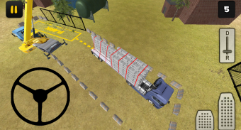 Construction Truck 3D: Prefab Transport screenshot 4