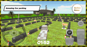 3D Flatbed Car Parking screenshot 6