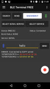 BLE Terminal screenshot 2