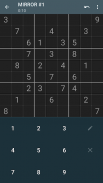 Mirror Sudoku. Symmetry Sudoku. 400 Hardest sudoku screenshot 4