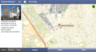 UCLA Campus Map screenshot 2