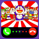 Funny Cartoon Calling - Fake Video Call Icon