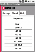 Assalub Grease Doser App screenshot 2