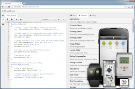 DroidScript - JavaScript Mobile Coding IDE screenshot 4