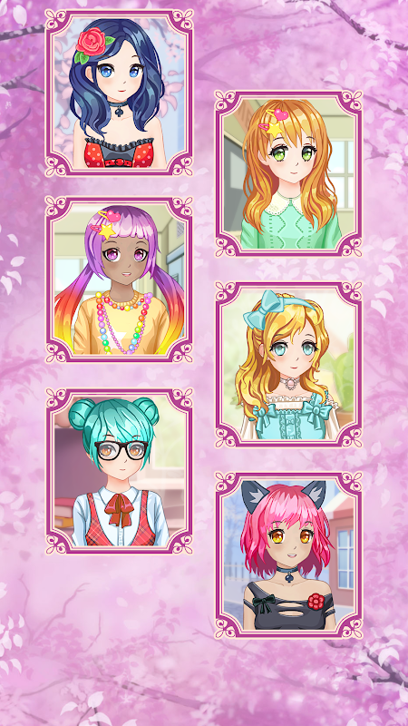 Download do APK de Anime jogo de vestir meninas para Android
