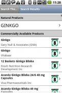 Natural Medicines Database screenshot 1