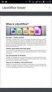 LibreOffice Viewer screenshot 0
