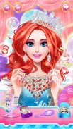 لعبة تلبيس ومكياج الأميرات - Princess Dress up screenshot 1