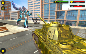 US Army Jet Robot Transforming Wars screenshot 1