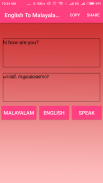 English To  Malayalam Converter or Translator screenshot 2