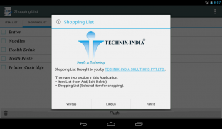 Shopping List screenshot 0
