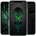 HD Wallpaper Black Green
