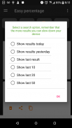 Easy Percentage - calculation of percentages screenshot 0