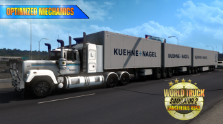 World Truck Simulator 2 : Dangerous Roads screenshot 1